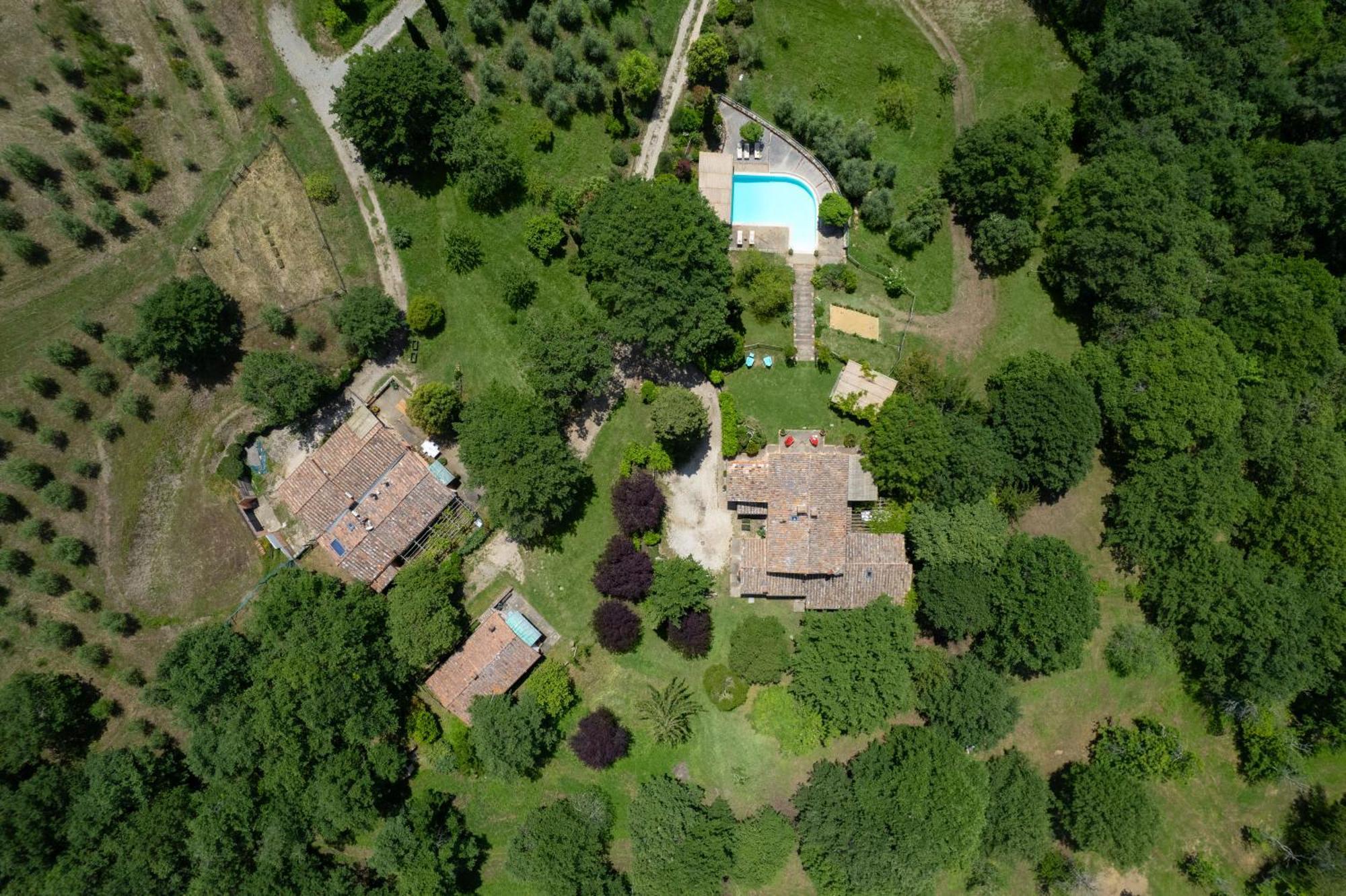 Villavetrichina San Casciano dei Bagni Bagian luar foto